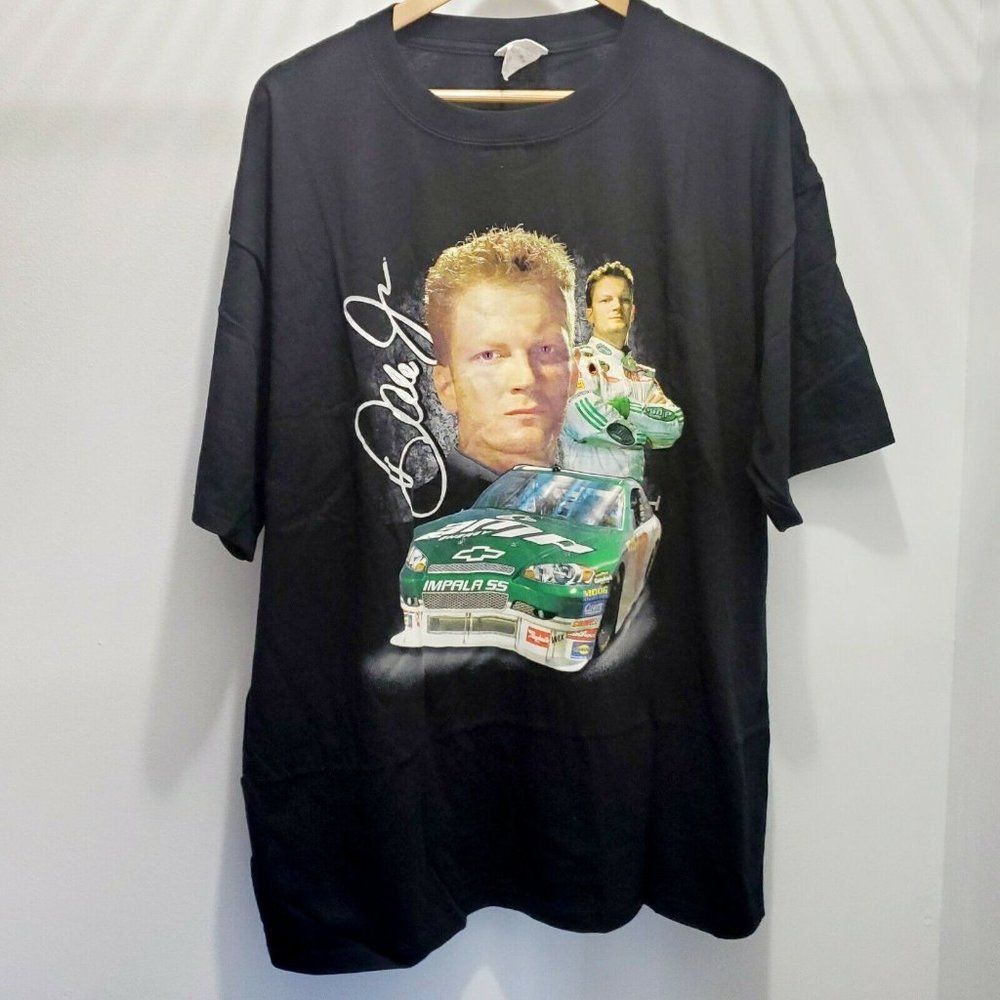Dale Earnhardt Jr‎ Chase Authentic Shirt Front Back Graphic Race Cool Size 2XL